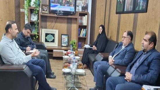 دیدار با معاون دانشگاه علوم پزشکی 